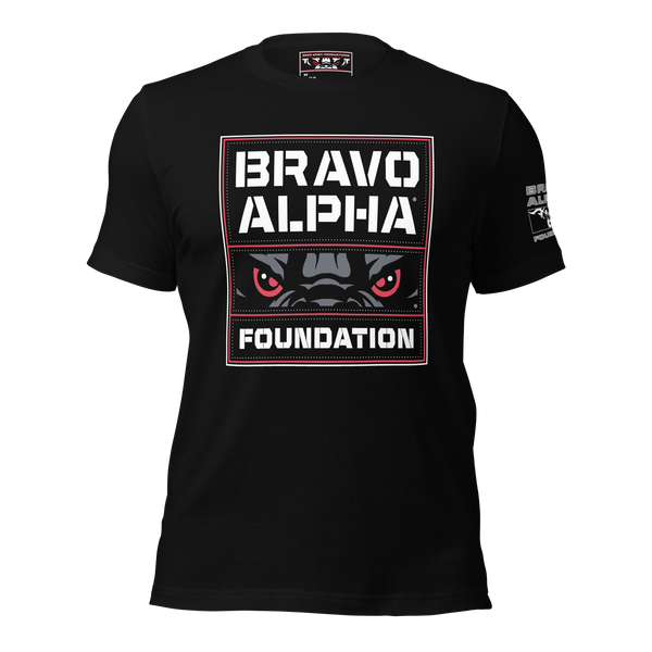 Bravo Alpha® Foundation Square Logo Unisex Tee